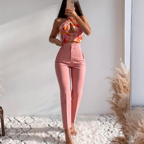 Zara Hight-Waisted Pants - Picture 9 of 16